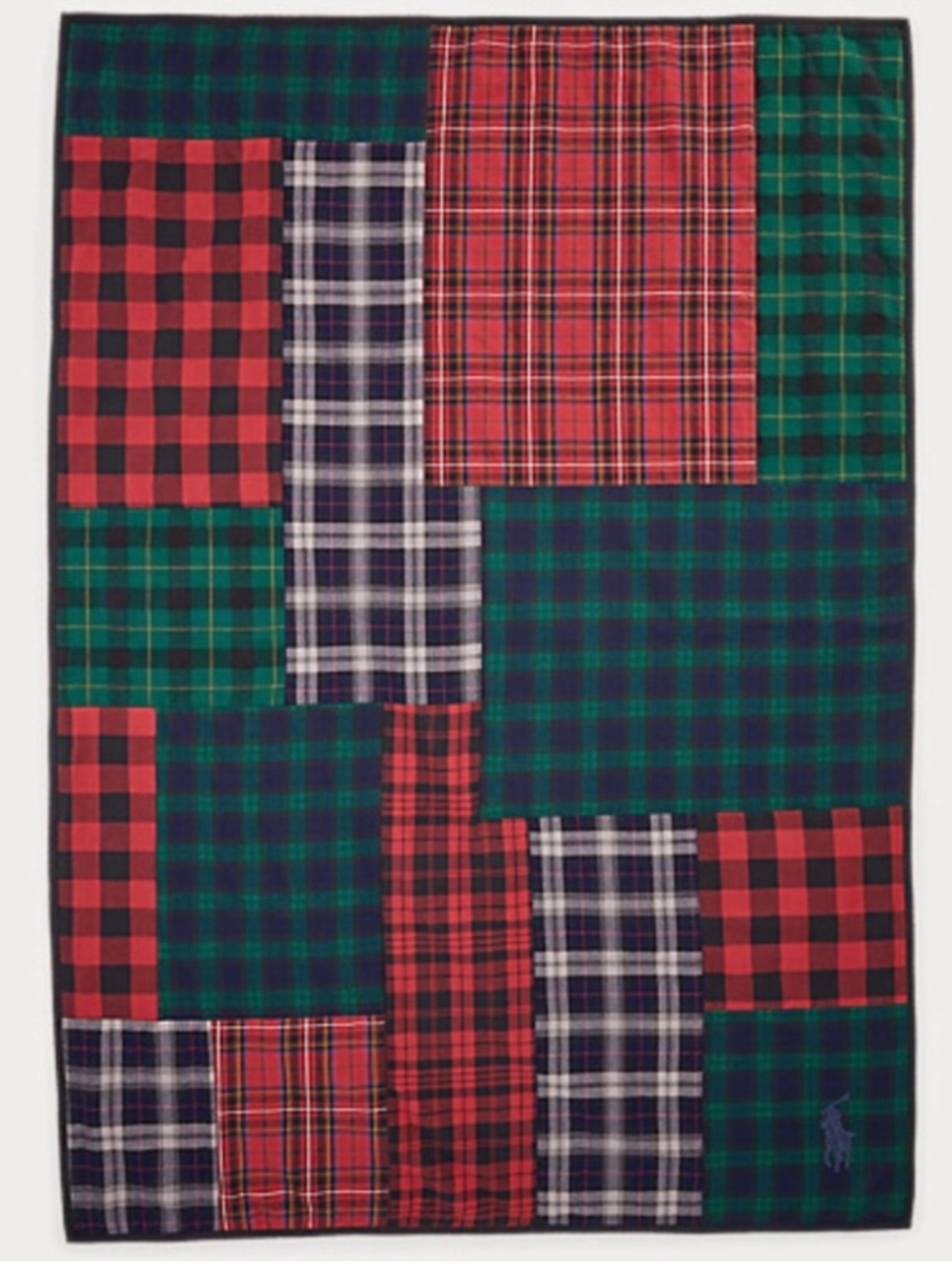 Polo Ralph Lauren Home Knollwood Plaid Throw Blanket | NWT